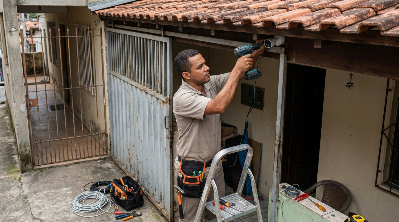 Instalacao de cameras de seguranca em Belém‑PA