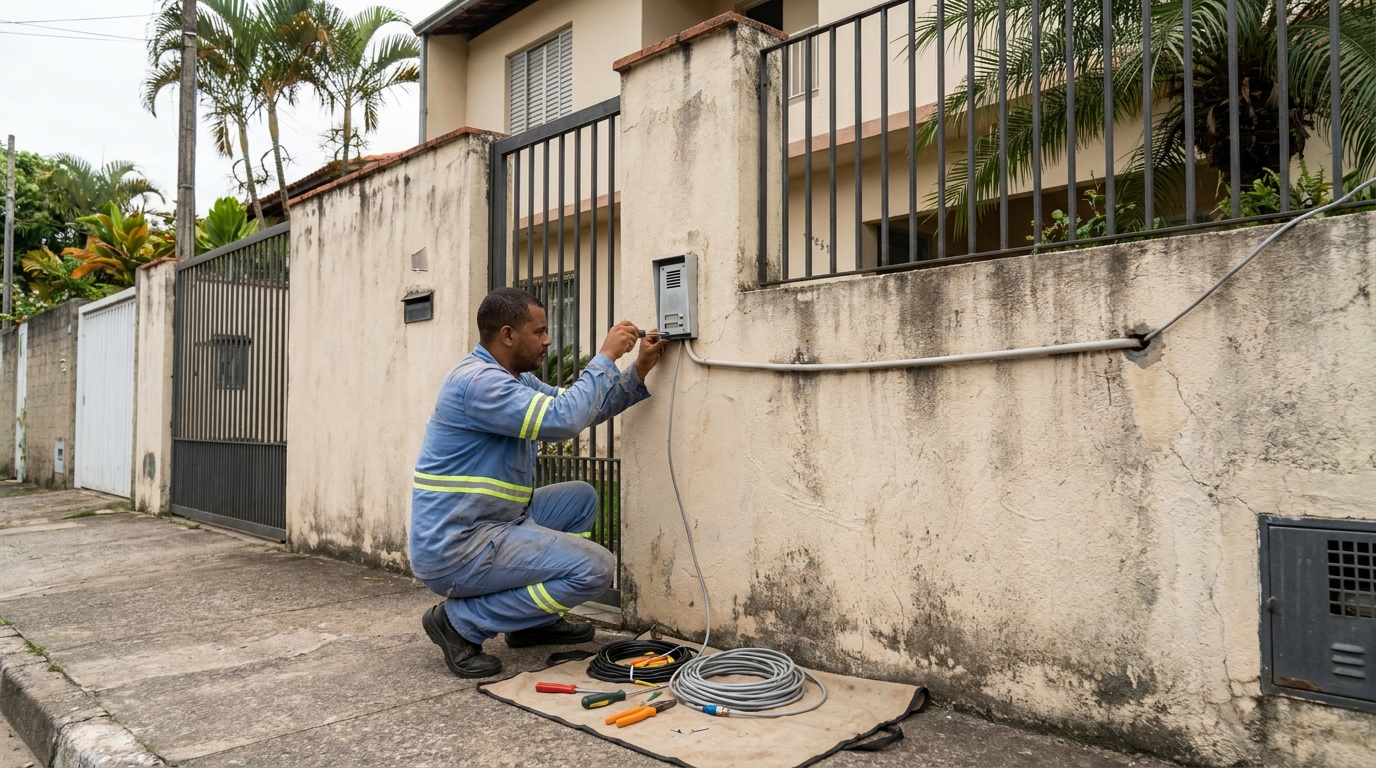 Instalacao de video porteiro em Belém‑PA